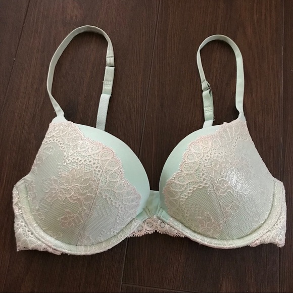2 for $25✨ Nordstrom’s black bow lace bra 32C - Picture 1 of 3